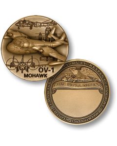 U.S. Army - OV-1 Mohawk / "This We'll Defend" Challenge Coin